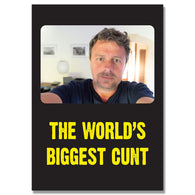 Personalised Biggest Cunt Photo Card